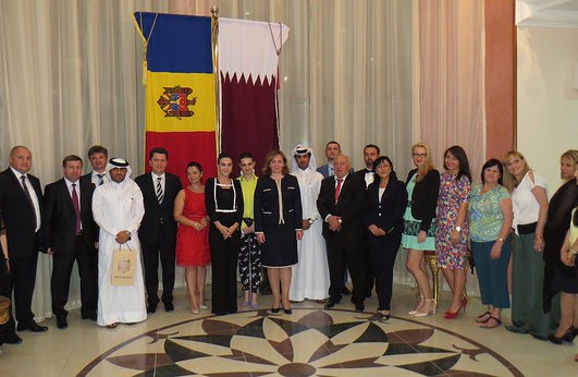 Наталья Герман встретилась с молдавской диаспорой в Катаре