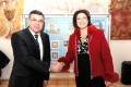Ambasadorul Iurie Reniță  la lansarea mărcii poştale „Republica Moldova – România: 20 ani de relaţii diplomatice” 