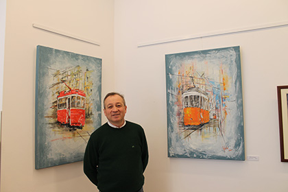 La Setubal a fost inaugurată expoziţia de pictură a artistului plastic moldovean Valentin Guţu